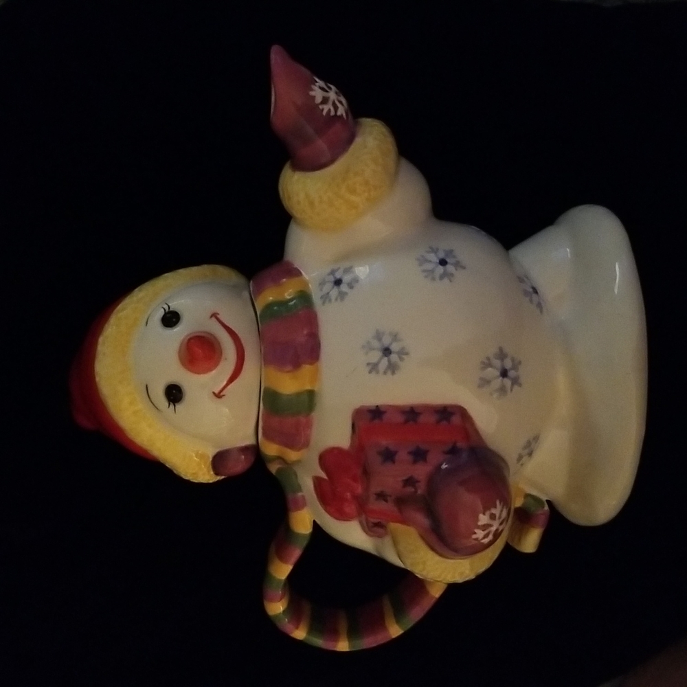 Christopher Radko Snowman Teapot